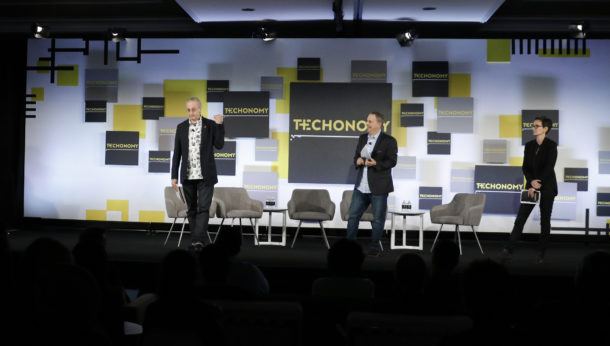 techonomy's tweet photo. Couldn't make it to #techonomy17? Read more on the opening sessions from @jpundyk Techonomy 2017: Optimism Tempered with Concerns - https://t.co/7ZyeTca19p #manandmachine #robotics #futureofwork https://t.co/pVgwfRgw78