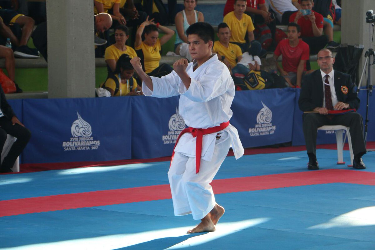 ipdperu's tweet photo. #IPDEnLosBolivarianos ¡Felicitaciones! Mariano Wong obtiene la medalla de plata en karate, modalidad kata, por los Juegos Bolivarianos 2017. #TeamPerú #TopPerúLima2019  👇🇵🇪🥋🥈 https://t.co/hkkoRqCP40