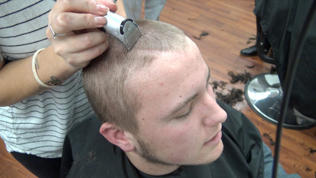 Channel1450com's tweet photo. Do It For State: Pleasant Plains Football Team Gets a Makeover at Posh Salon (VIDEO) https://t.co/9raSGE33Ff https://t.co/zrJWz3aXjR