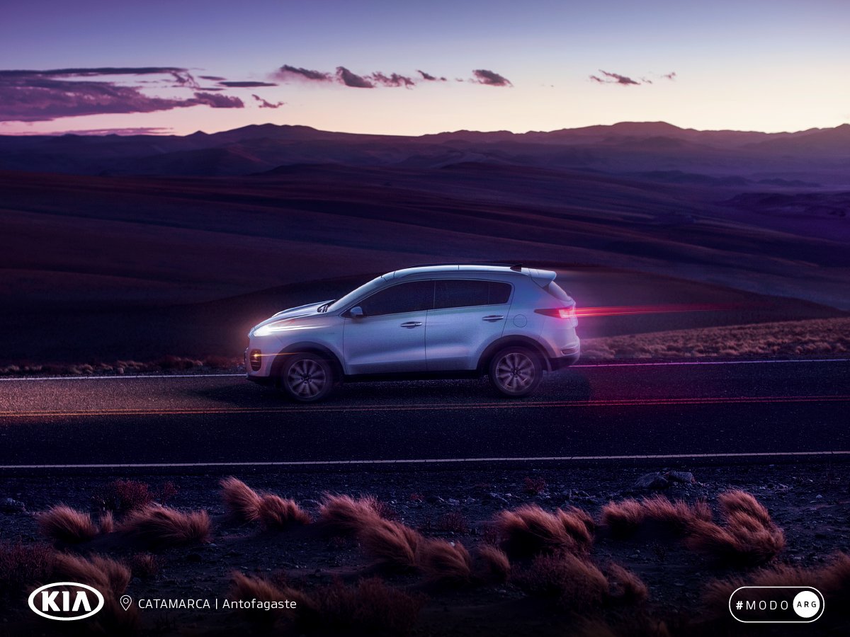 Kia_Argentina's tweet photo. Un viajero sabio nunca desprecia a su propio país. #ModoARG #KiaSportage #TravelArgentina https://t.co/iUlg7Vg2J4