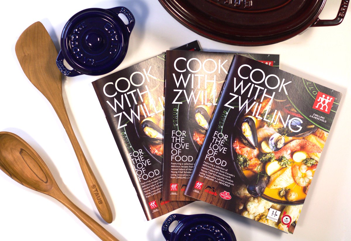 HawkScholarship's tweet photo. Ever wonder what the #HYCS2017 finalists cook in their down time? @ZWILLING_CA put together a stunning collection of recipes straight from the finalists' kitchen. π½οΈ A massive 'thank you' to @ZWILLING_CA for their continued #HYCS support! π¨π¦
https://t.co/YQXZZnOU2N https://t.co/sQzqVHLsI9