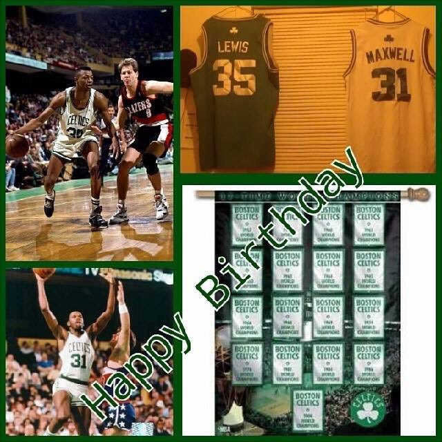Happy Birthday to the late Reggie Lewis and Cedric Cornbread Maxwell 