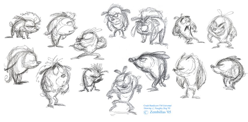 The Concept Art of #CrashBandicoot ??

Artist: Charles Zembillas

@Naughty_Dog @PlayStation @PlayStationDE @evan_wells @Neil_Druckmann @bruce_straley @Jason_Rubin @asgavin @CrashBandicoot @BandicootWorld @yosp #PlayStation #Crash 