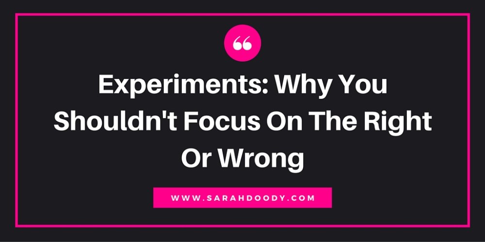 sarahdoody's tweet photo. Experiments: Why You Shouldn’t Focus On The Right Or Wrong https://t.co/WY3YICRADe #UX #Experiments https://t.co/x8LMjZdxxb