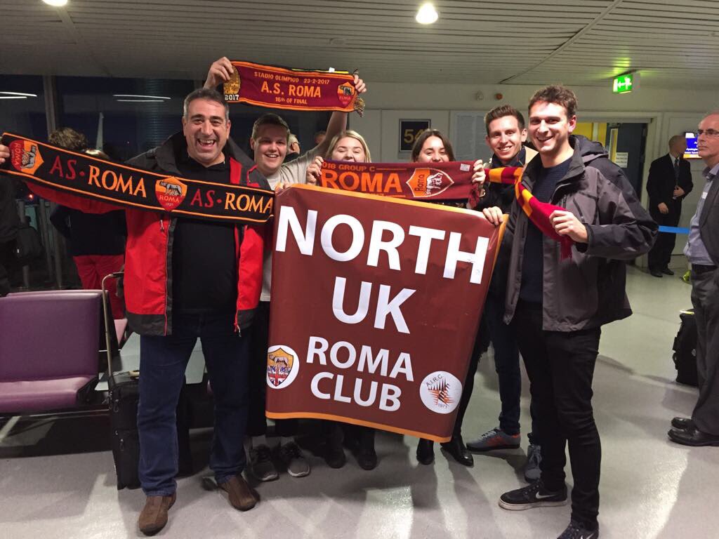 ASRomaNorthUK's tweet photo. Siamo arrivando! Madrid bound.. Daje Roma! 💛❤️ #AtleticoRoma #ForzaRoma #UCL https://t.co/wnOKs5xMOp