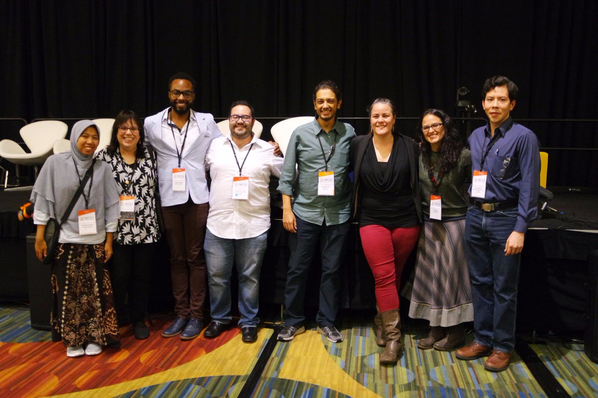 WFSJ's tweet photo. At #WCSJ2017 @MohammedY, president of @WFSJ, spoke about #ReportingPseudoscience and #AuthoritarianGovernments Members of @RedMPC organized the panel. Where you there? Have you written stories about public policies not based on real evidence? #GuestEditor https://t.co/hAN0cujiWN