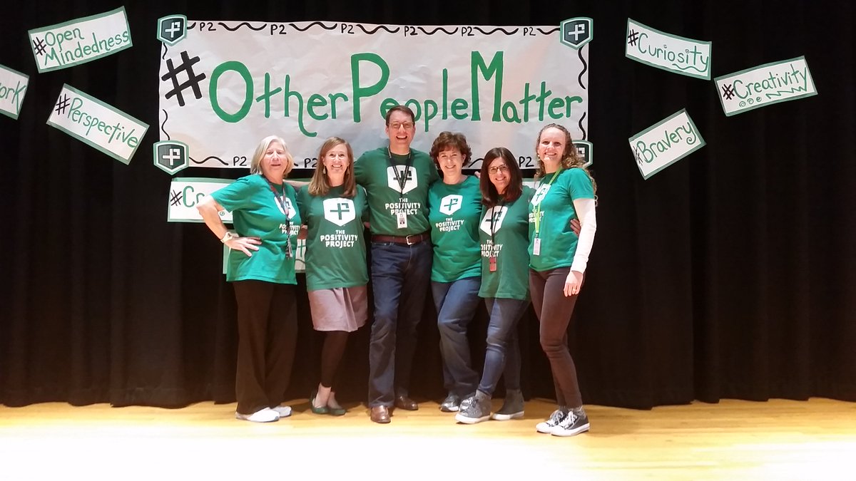 I am grateful for this awesome team that I get to work with at <a href="/Lead_Mine/">Lead Mine Elementary</a> I am so proud of all the student who sang today at Positivity Project Assembly. #Bravery #Everyday Heroes, #Gratitude,  <a href="/PosProject/">The Positivity Project</a>