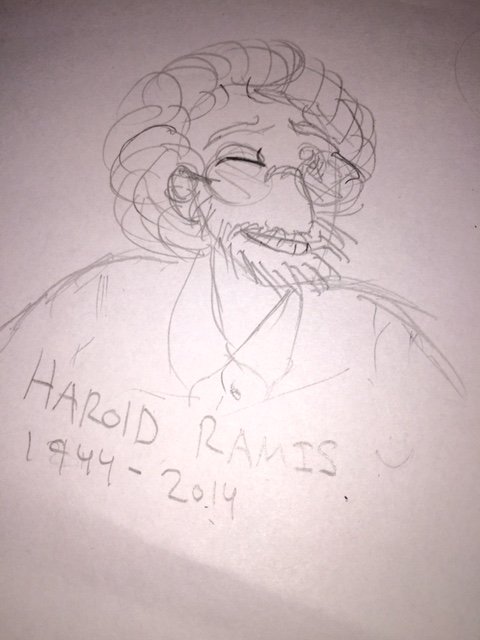 Happy Birthday Harold Ramis - He would have been 73 