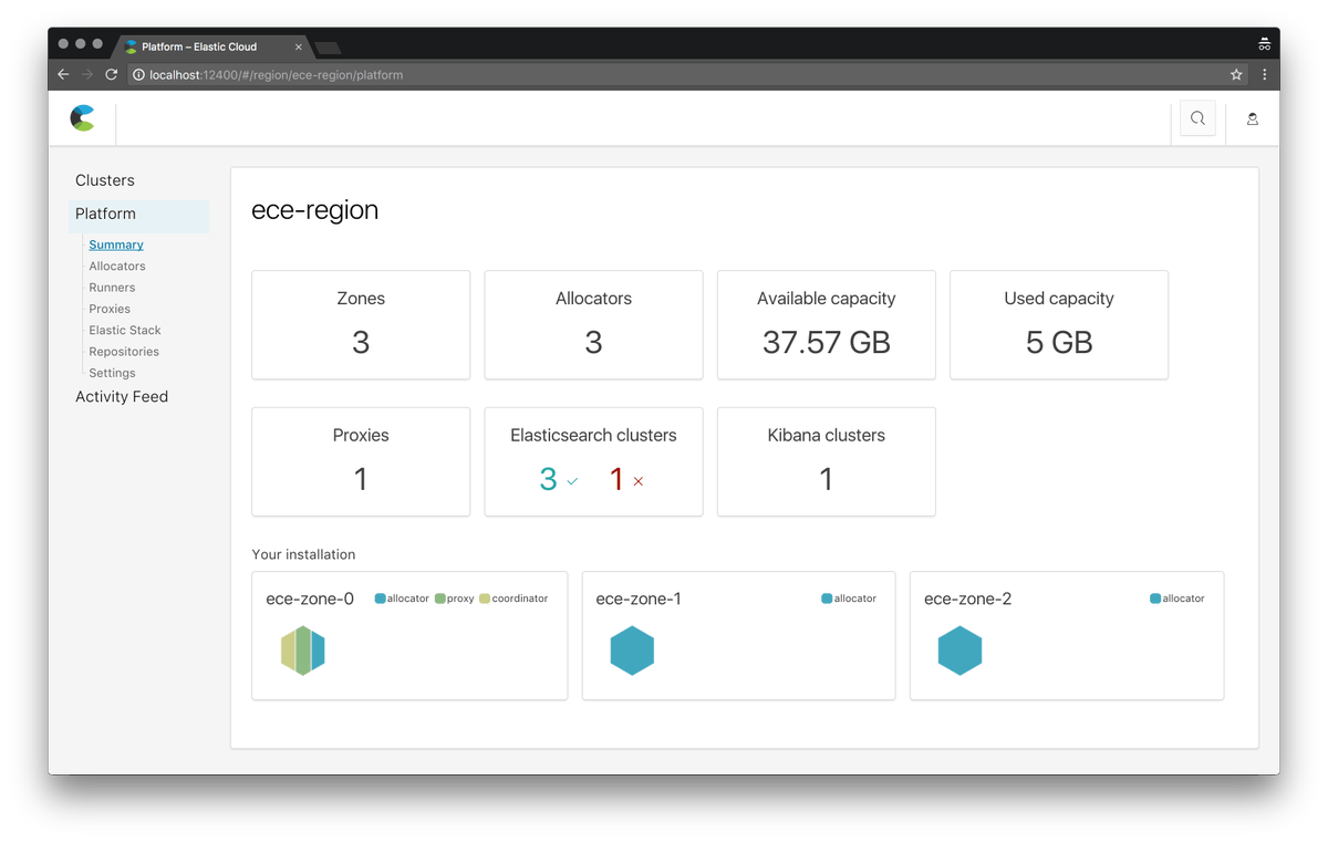 elastic's tweet image. Slick design and enhanced accessibility in #ElasticCloudEnterprise give you an overview of your entire fleet of clusters. Meet the new UI and learn more about how it came to life: go.es.io/2AZNcAG