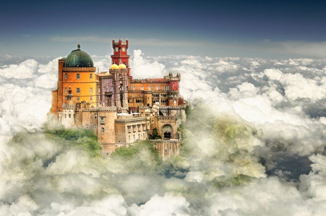 Of_Wonderland_'s tweet photo. #DidYouKnow that #Sintra by some is considered the capital of #romance? This city has been a source of inspiration for many #poets and #novelists; today it's frequented by many #tourists for its #history, its #architecture and its #gastronomic tradition. https://t.co/pskicP6PJM