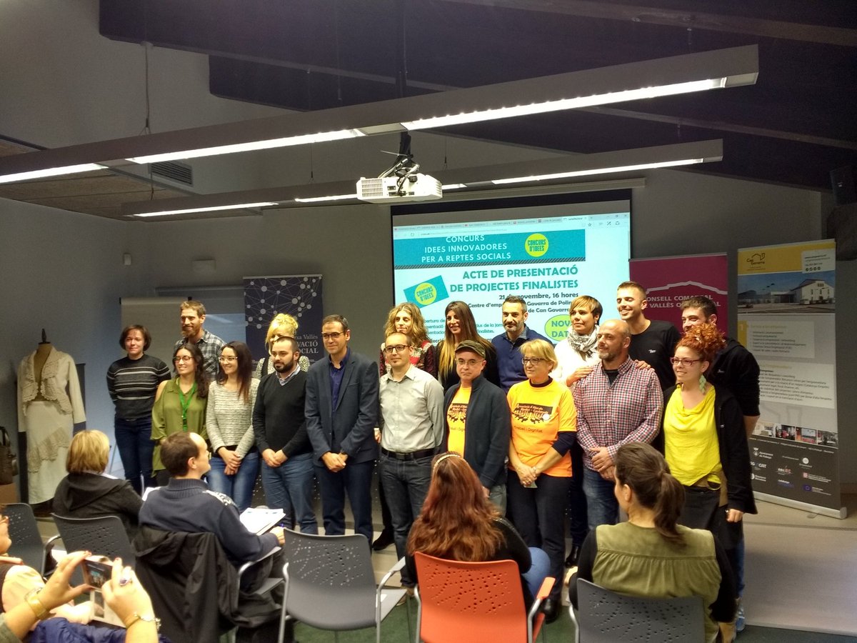jmosunalopez's tweet photo. Enhorabona als 2 projectes ripolletencs de @RipoLab i de l'Ass. d'aturats @asderipollet per ser finalistes en el concurs de la @XarxaInnoSocial del @consellvallesoc https://t.co/9u3FsTeoYX