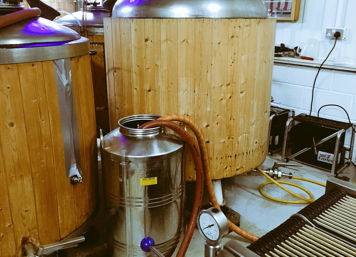 AlesofScilly's tweet photo. Filtering the #Christmas brew of #TheNancy this evening! #tastingessential 🍻 Available soon #justintimeforChristmas #Christmaspressie #Scillyale #Scillybrewery https://t.co/ToROT8JB7r