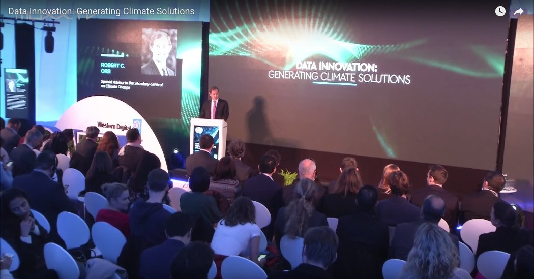 UNGlobalPulse's tweet photo. Missed our event on #data4climateaction? Watch it here 4 announcement of winners of #D4CA challenge & talks w/ experts in data & climate: https://t.co/QNOjgeZu41 #COP23 #SIF17 #ClimateAction https://t.co/LOt49e35CZ