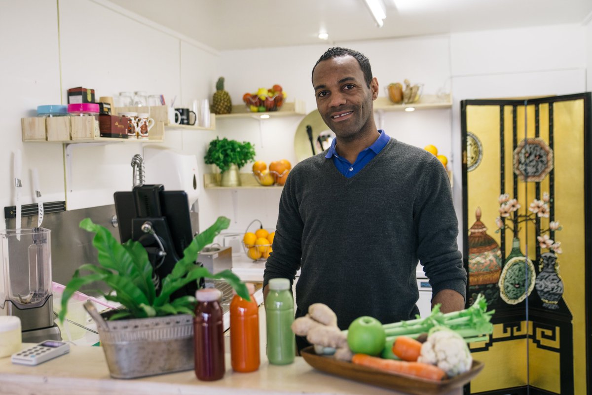 Enjoy healthy snacks, juices and smoothies straight to your door with Manuel Skin Care and Sylvi's cold press <a href="/FindMySpark/">Spark My Marketing</a> in #SE17