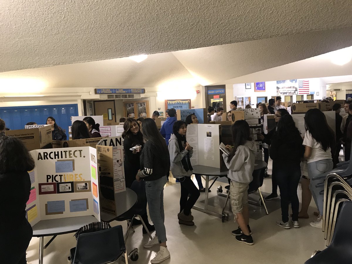 D_Falt's tweet photo. First ever sophomore @AVID4College career fair. Sophs did research, frosh come to take notes and learn. #ThisIsAVID @greeleyschools https://t.co/8SwkBAQvk7