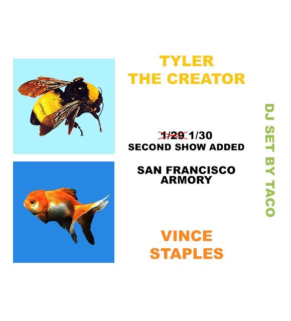 DoTheBay's tweet image. Night one may have sold out but you can still win tickets to BOTH nights of @tylerthecreator and @vincestaples this January at @armoryevents! 🍩

bit.ly/2znV4zt