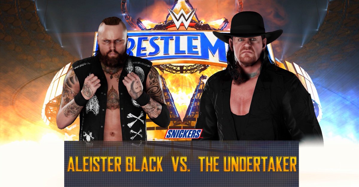 Gecko_81ny's tweet photo. My first match with @WWEAleister #WWE2K18 #WWE #NXT #TheUndertaker https://t.co/m1OSnWQiZL