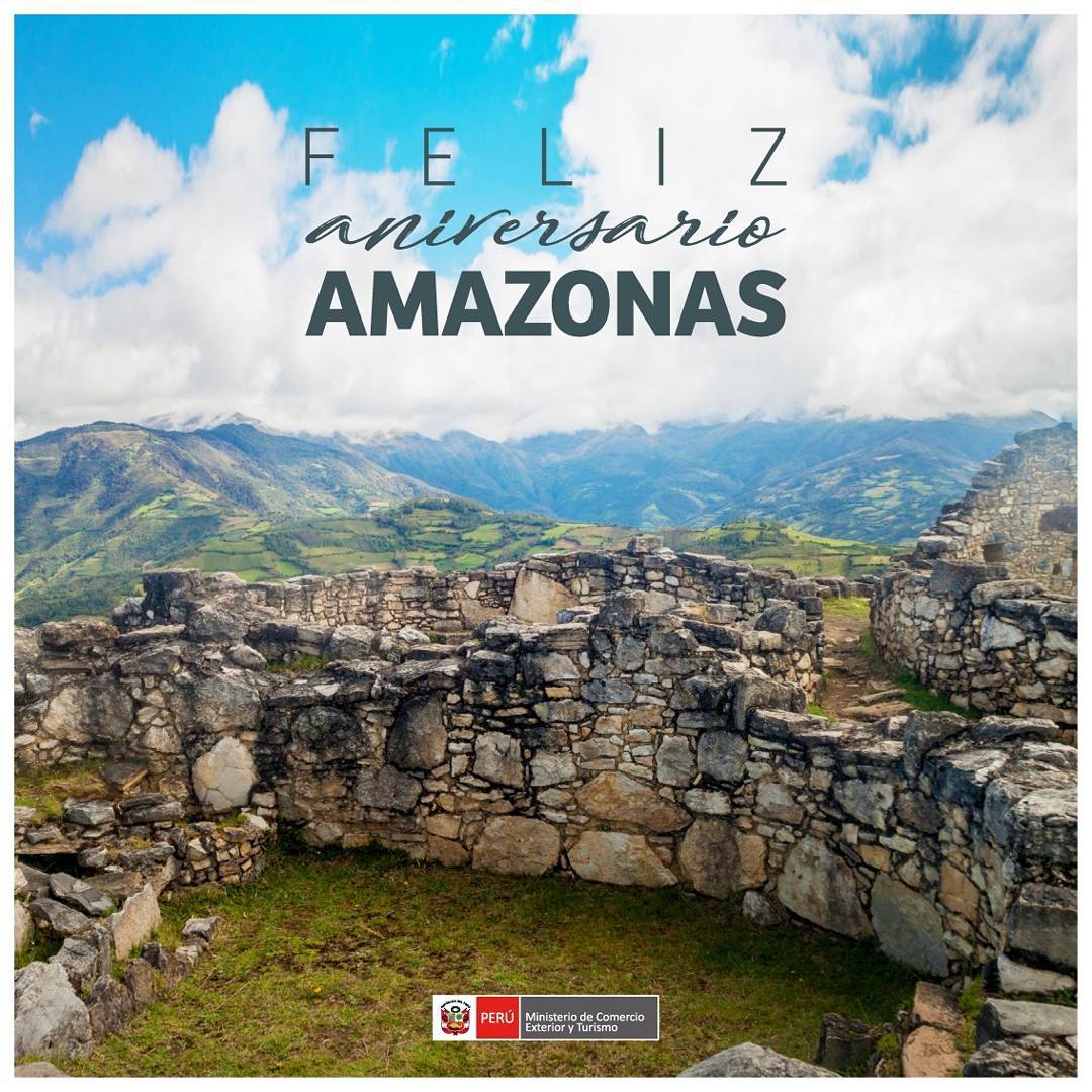 MINCETUR's tweet photo. ¡#Amazonas está de fiesta! Esta fantástica región celebra 185 años de ser fundada. ¡Feliz aniversario! https://t.co/qUTD7rTdvc