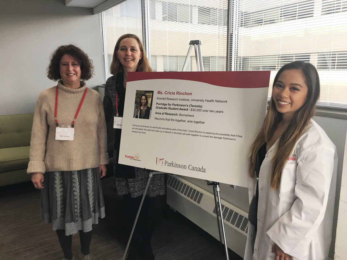 criciarin's tweet photo. Attended @ParkinsonCanada’s Doner/ Researcher Thank You Event this morning. Met these wonderful ladies from @porridgeTO, an initiative that has raised over $500k for PD to date! https://t.co/2o6LojW8Ee