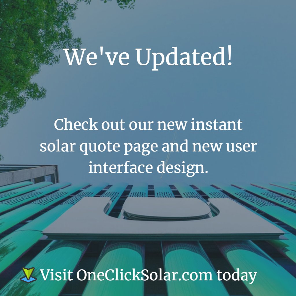 OneClickSolar tweet picture
