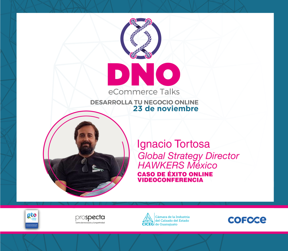 Taste_Gto's tweet photo. COFOCE: RT Prospecta_CICEG: La historia de #Hawkers: Caso de éxito eCommerce que merece la pena conocer si eres un emprendedor online con su #GlobalStrategyDirector: #NachoTortosa HawkersMX en DNO eCommerce Talks (Evento gratuito) 23 de Noviembre. Comple… https://t.co/ksCUZYeB5H
