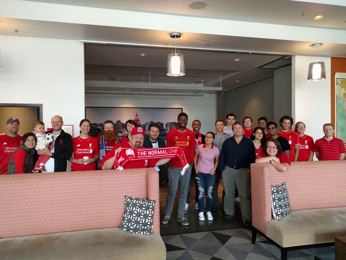 chrisangellinwi's tweet photo. @NBCSportsSoccer @TulsaBlues918 LFC Madison #HotelRED #LFCMadison #MyPLMorning https://t.co/peiv5qbA8P