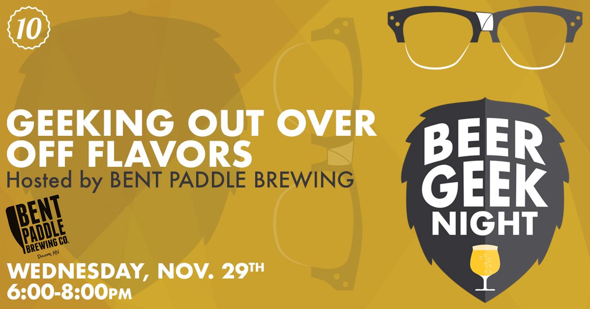 TopTenSLP's tweet photo. Don't miss your chance to experience an Off-Flavor course with @bentpaddlebeer's @BentMATTle & Ben Quam Only 6 spaces left!
#OffFlavor #CraftBeer #MNBeer #BeerGeekNight #BeerGeek
https://t.co/onMgzmp71K https://t.co/XQxnKGI0kq