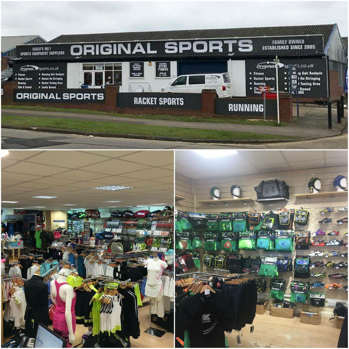 YourSouthend's tweet photo. A sports store in Progress Road is closing down and has slashed 75% off ALL remaining stock for their last week!

The Original Sports store, which specialises in equipment for rugby, running &amp; racket sports, is closing after 15 years. 

Visit the store this week to get a bargain. https://t.co/crD0s2tWmU