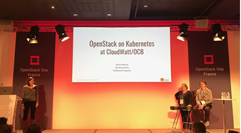 StefanKanis's tweet photo. Félicitations à toute l'équipe qui a présenté les avantages de la transformation vers #Kubernetes pour la gestion de son #cloud public ! https://t.co/fblr51QbKE #OpenStackDay https://t.co/zu5KNckgDz