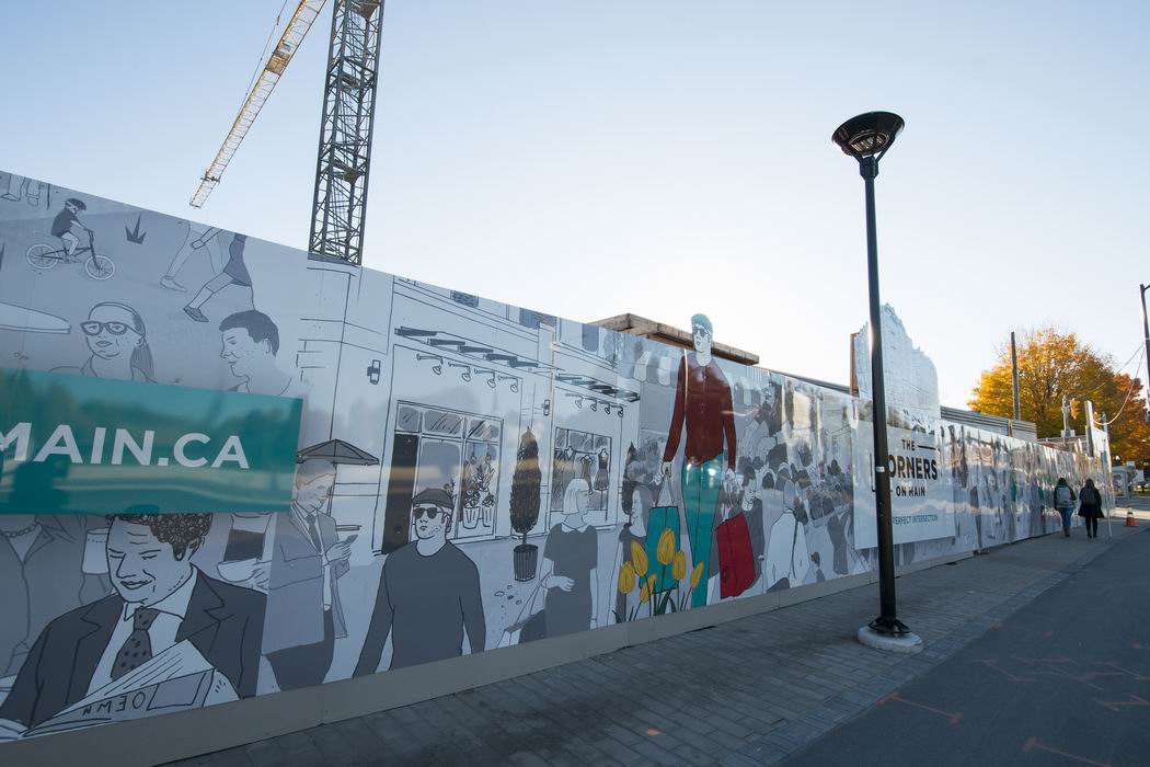 Best builder signage is The Corners on Main construction site hoarding by <a href="/readytodomicile/">domicile</a> &amp; <a href="/finelineP/">FinelinePerspectives</a> #GOHBAawards