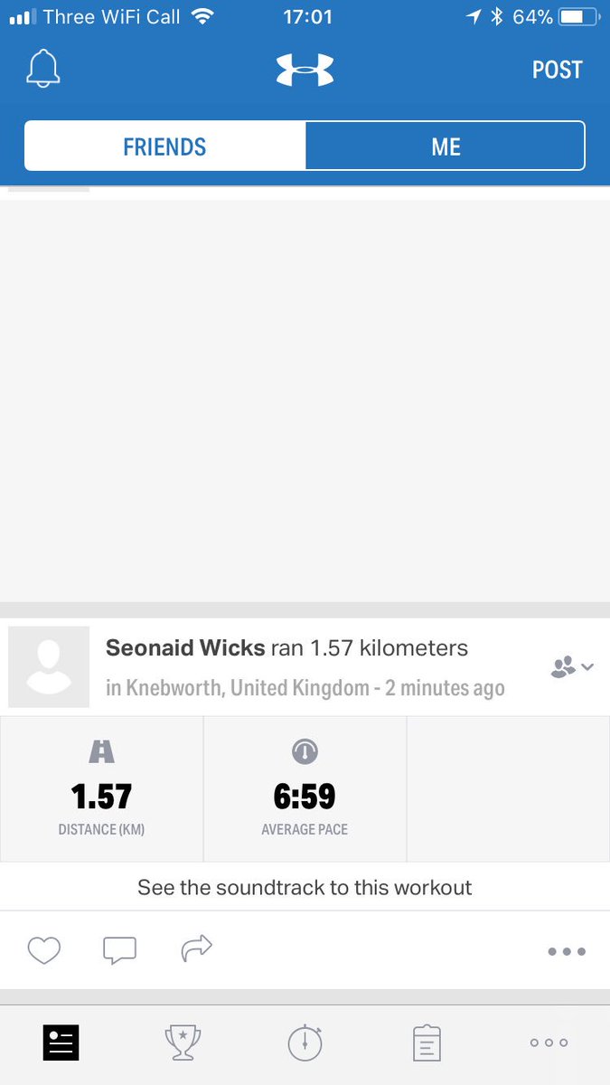 SeonaidWicks's tweet photo. Part of the #activeteams challenge at @RoyalFreeNHS so this evening I’ve been for a short run as I’ve been in training all day @allourwellbeing @fitbit using my #fitbitone for altitude and step tracking! https://t.co/BvP8Fi9e8k