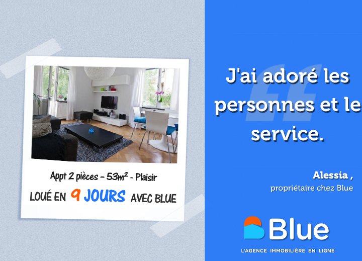 LagenceBlue's tweet photo. Un propriétaire de plus, heureux de son expérience Blue ! 👌 Retrouvez l'avis complet ici : https://t.co/TzEgYZ3bqe .  #immobilier #location https://t.co/ZtSnttXqx7
