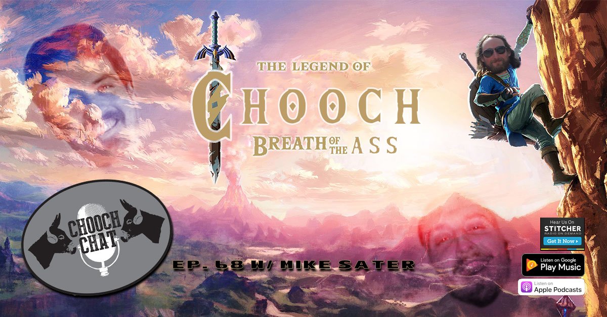 ChoochChat's tweet photo. https://t.co/1ezfXiWCKa link for: #ChoochChat Ep. 68 The Legen of #Chooch w/ Mike Sater. Mike joins Chooch Chat to take about #Zelda #mythology, #DungeonMasters, #ChoppinChooch The College Years, and how #perspective on the #universe shapes life decisions. #ZeldaBreathoftheWild https://t.co/tWRwugschd