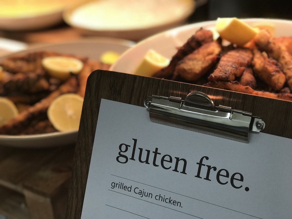 AKShospitality's tweet photo. New dishes today- a gluten free cajun chicken salad &amp; a mushroom ravioli! Alongside our @AKSSchool breaded chicken provided some great choice! @ChartwellsInd #focusedflavours https://t.co/2s6jBWBFTT