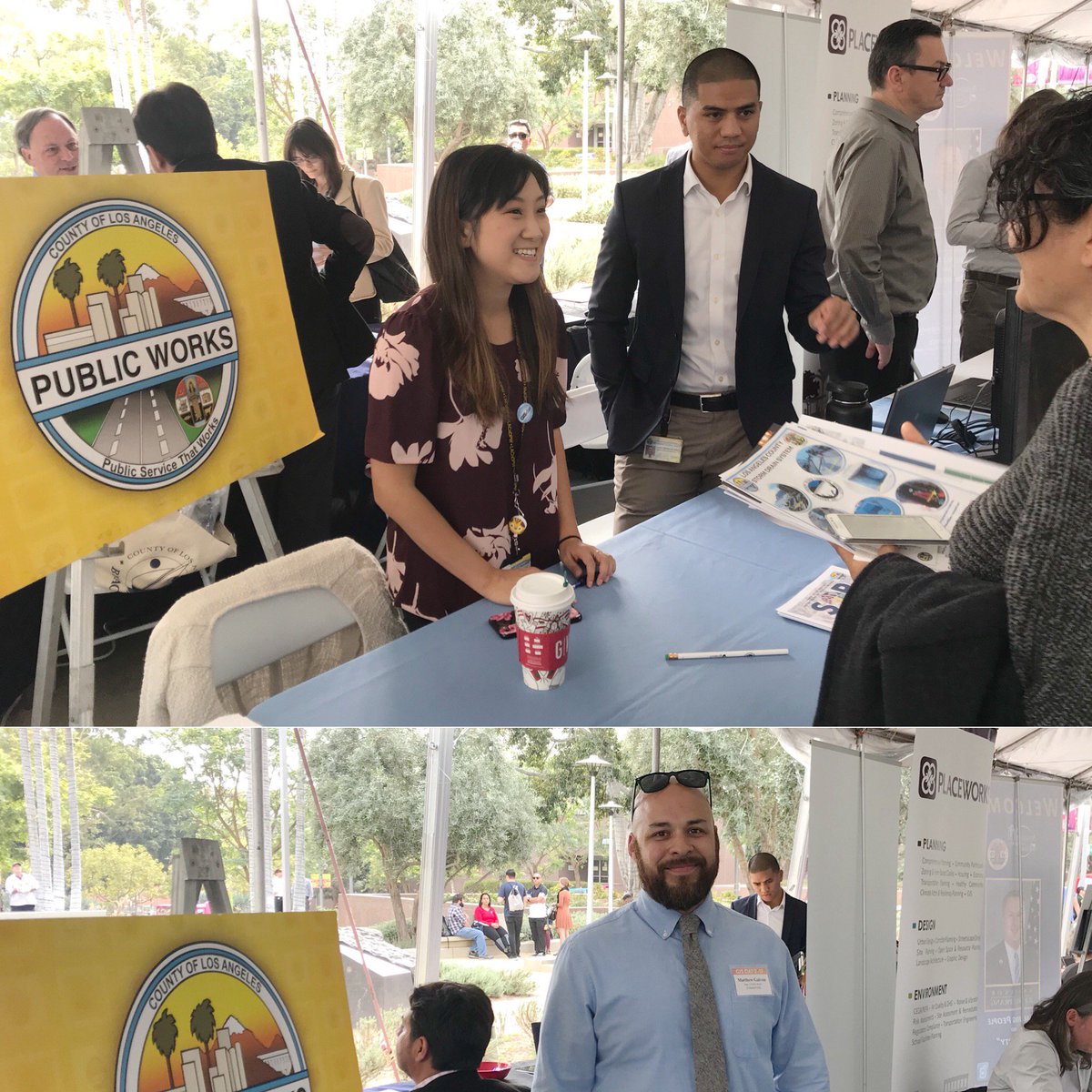 LACWomenLeaders's tweet photo. @LACoPublicWorks @PWWomensLegacy #STEMoutreachprogram participates in #LACounty #GISDay2017 at @GrandPark_LA to showcase how GIS is used for the designs of numerous #LACounty infrastructure projects constructed each year. https://t.co/GxTTveC4rQ
