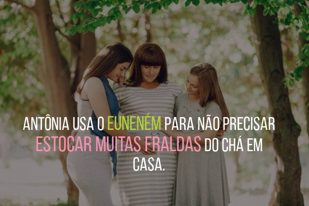 eunenembr's tweet photo. Antônia usa o #EuNeném para não precisar estocar muitas #fraldas do #chá em casa. E você? Qual o seu motivo para usar o #EuNeném? https://t.co/WiMuwBnDJ0