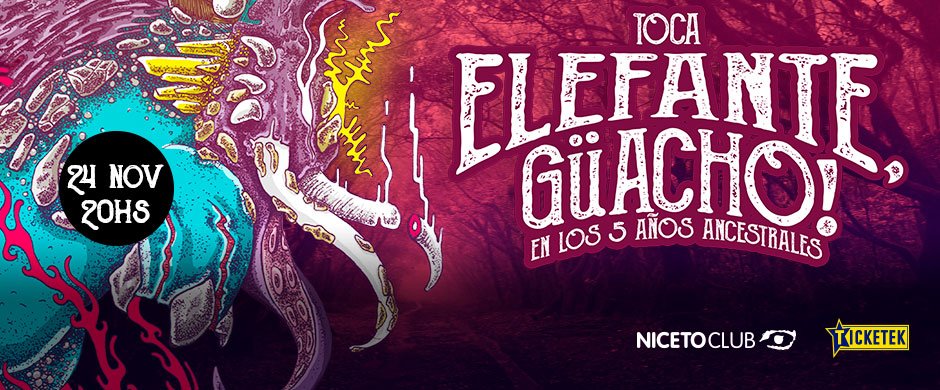 Nos vemos este viernes 24 de Noviembre en @niceto