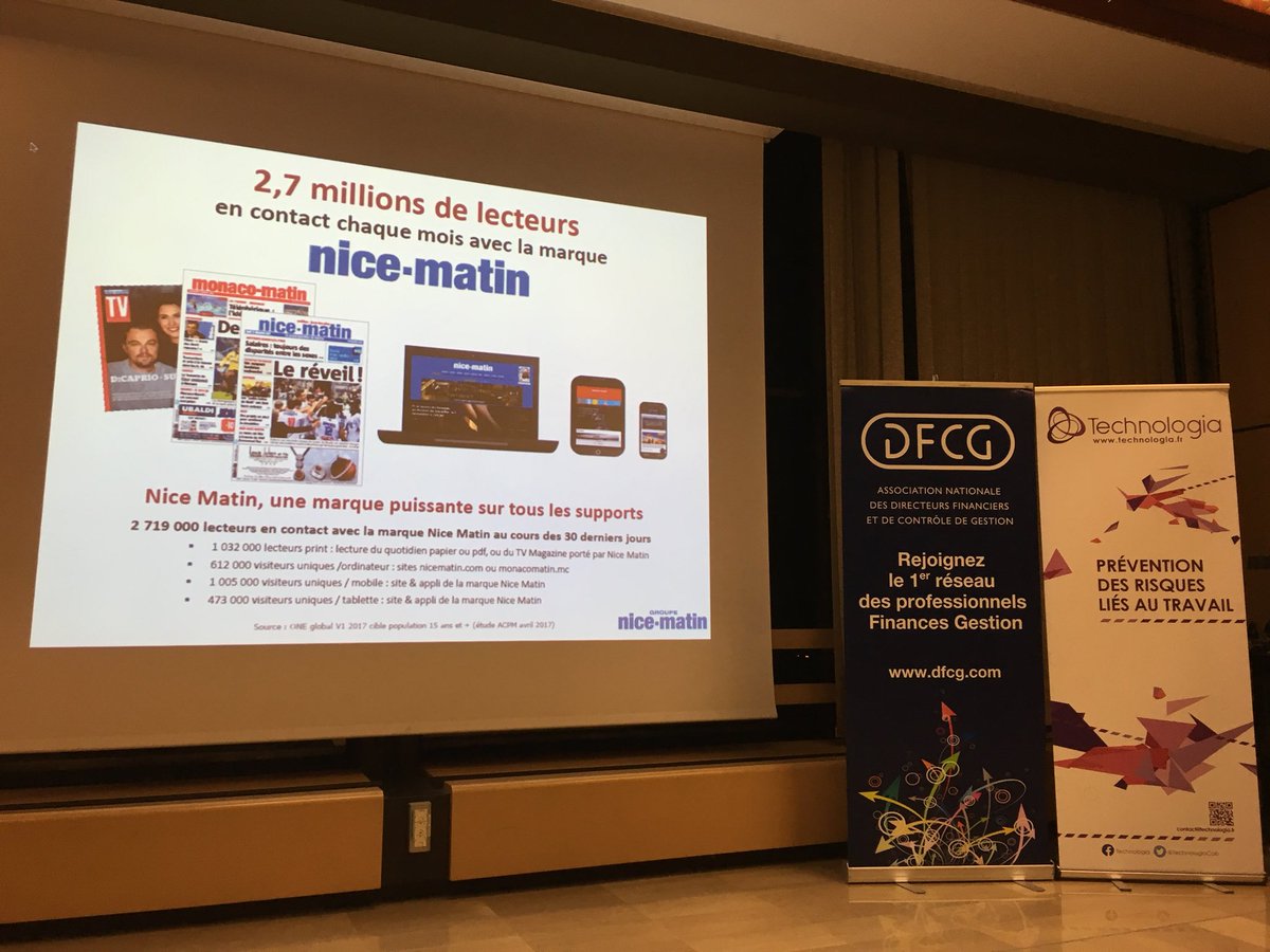 DFCG_CoteAzur's tweet photo. @DFCG_CoteAzur organise une conférence sur la Qualité de Vie au travail animée par le cabinet @TechnologiaCab dans les locaux de @Nice_Matin https://t.co/ZIkNq1uxPX