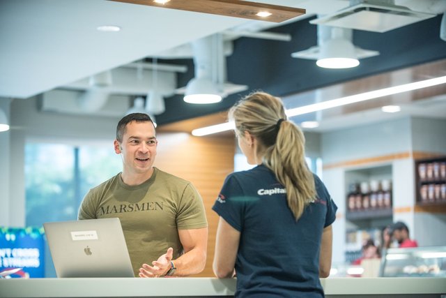 CarrieMilbrath's tweet photo. Check out our new video series spotlighting Capital One Veterans &amp; a Military Spouse! Thanks all for your service! https://t.co/r4ba268ol7 https://t.co/3PZt7G7kZr