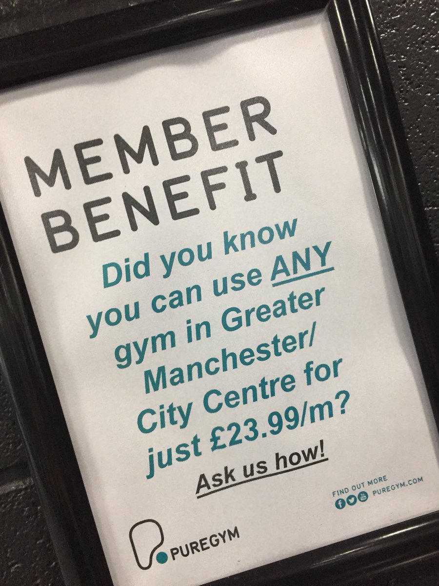 Puregym_Bury's tweet photo. 💥Want that little bit #EXTRA in #manchester? BEST priced 24/7 access in #Bury💥-£5 OFF our #joiningfee?! £10.99/m single #gym access #limited time! Space, top kit, 50+ #free classes/wk @ #puregymbury- #discounts for #defence #emergency #NHS staff ❄️#mancmade #manc @therockbury https://t.co/3nnW0Nu5Ek