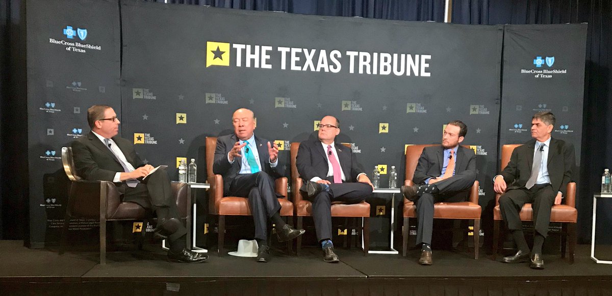 DrEstebanLopez's tweet image. Happening Now: @TxChuy, @UTRGVSOM’s Dr. John Krouse, @RepLongoria &amp;amp; @RepFilemonVela - talking #Healthcare in #RGV w/@evanasmith. How do we solve the regions serious healthcare struggles? #BCBSTX #TTevents
