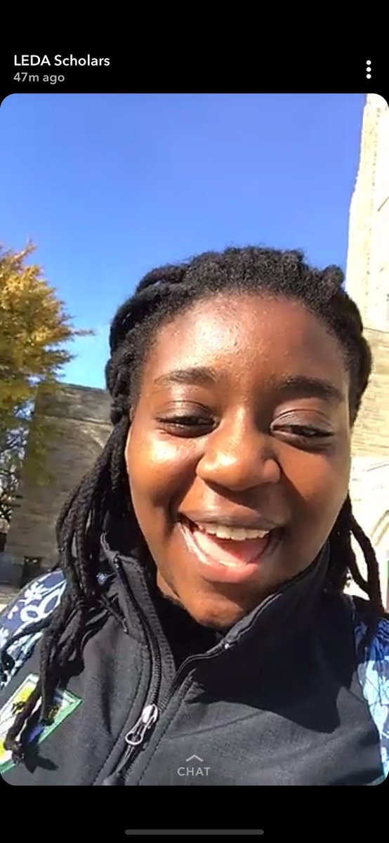 LEDA_Scholars's tweet photo. This week's #LEDAScholarTakeover on Snapchat goes back to where it all began with Co.13 #LEDAScholars Abraham and Chinwendu at @Princeton!
Reminder to high school juniors: you could be on campus next summer! The #LEDAapplication is due in three weeks! (https://t.co/TlOtMmOaQb) https://t.co/oMNUhTjPKW