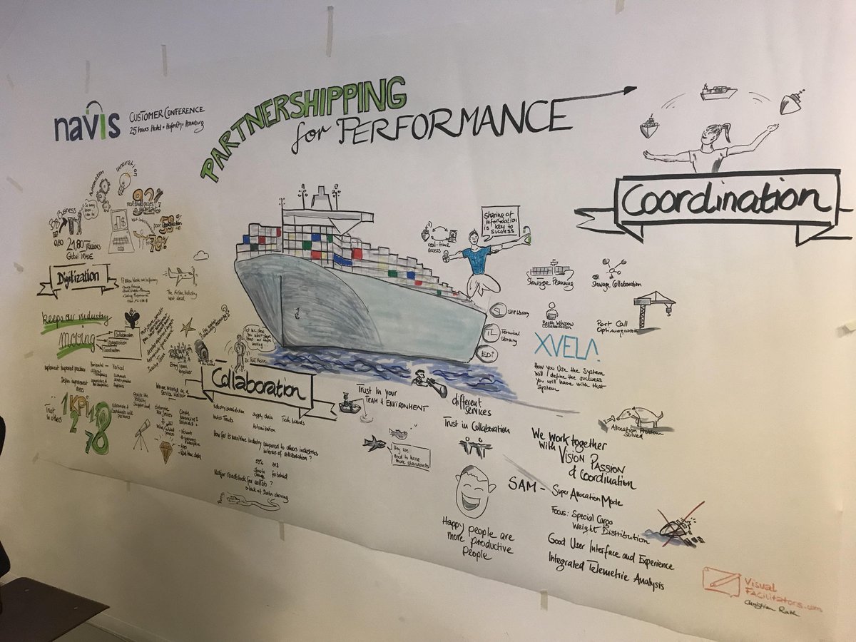 KalerisOfficial's tweet photo. An artist's view of the themes of the day at NCVS: #collaboration, #compliance &amp; #performance. #NCVS17 https://t.co/SyUq7hkdoH