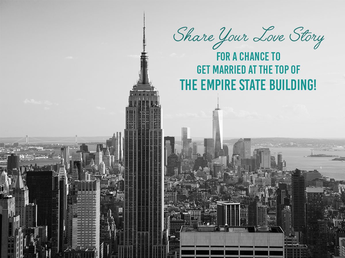 hitchswitch's tweet photo. Love is in the air! ✨
On February 14th, 2018 13 couples will have the opportunity to win a wedding or renew their vows at the top of the #empirestatebuilding! Share your love story today for a chance to win #ESBeMine #HitchSwitch #ClaimYourName #NameChange #Contest https://t.co/4WtwQTI3lQ