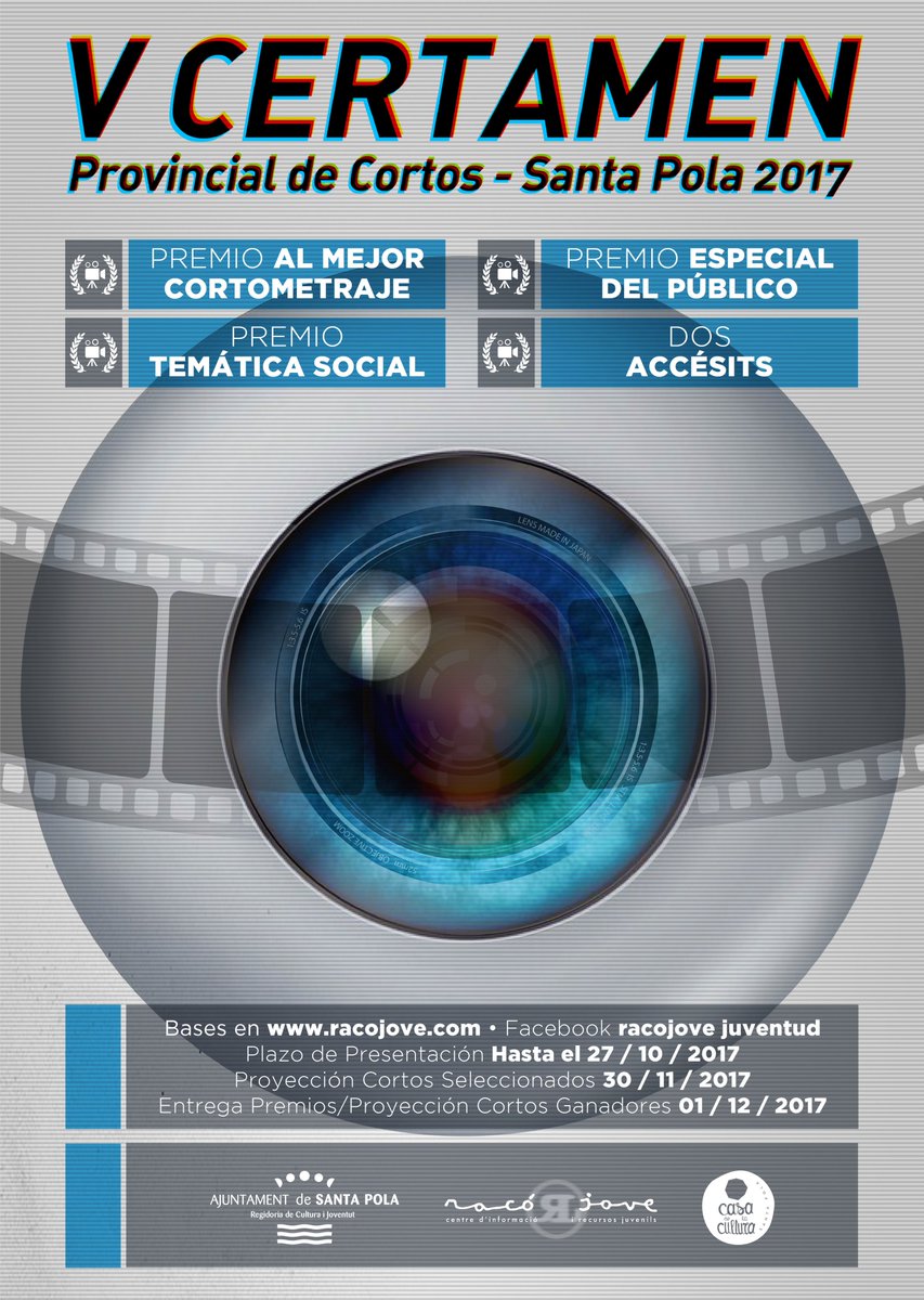 Hidden_Devil's tweet photo. Nueva selección de #HiddenDevil en el Certamen Provincial de Cortos de Santa Pola. Las proyecciones serán el jueves 30 de noviembre a partir de las 18:30h en la Casa de Cultura de Santa Pola, con acceso gratuito. ¡Enhorabuena a todo el equipo y colaboradores! https://t.co/ctUcmUSrly