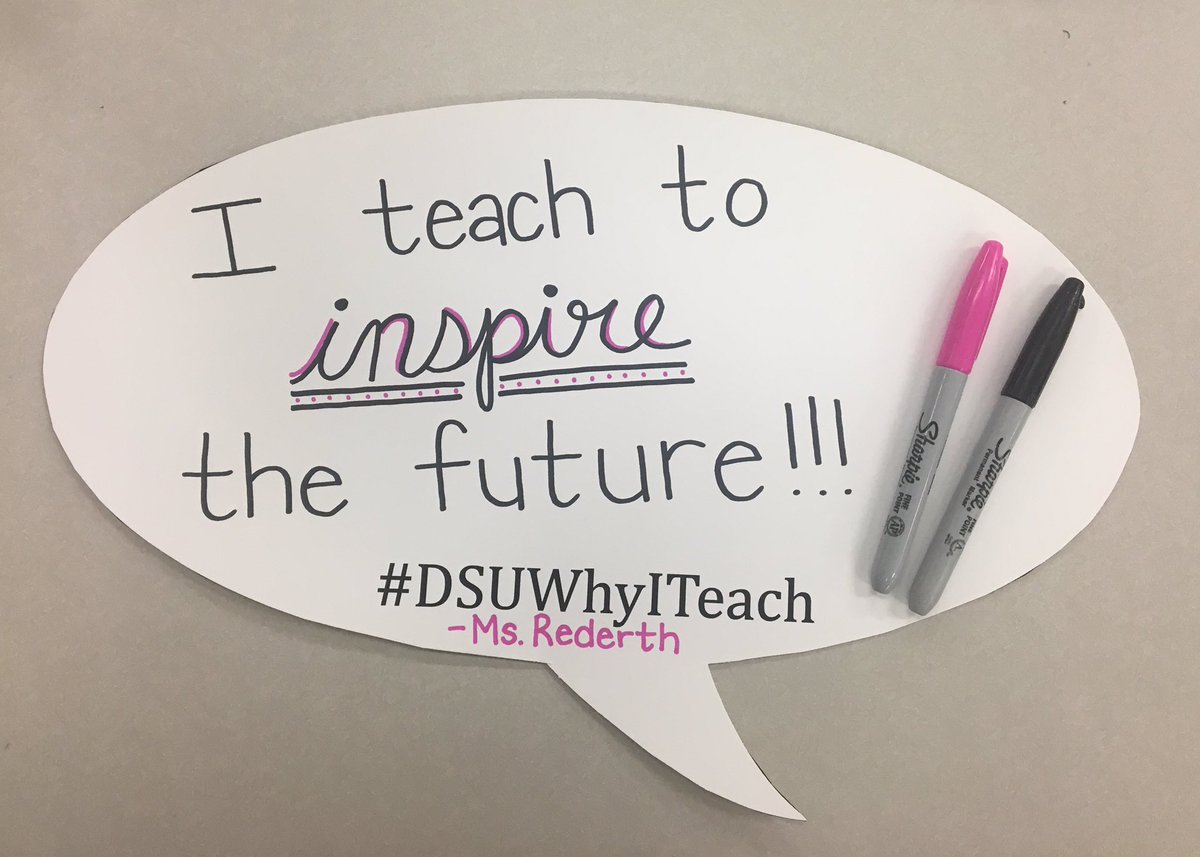 whitney_rederth's tweet photo. #DSUWhyITeach @DSUteach https://t.co/CptTmj7yvt