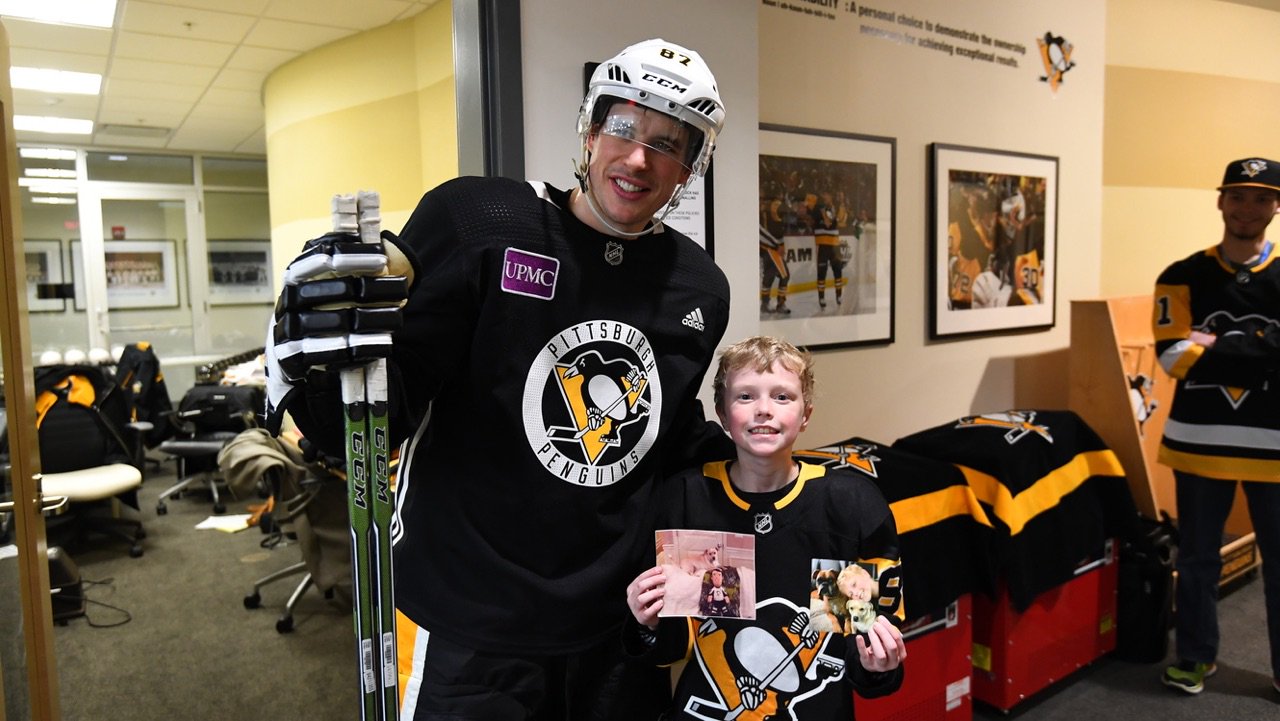 Sidney crosby dog clearance jersey