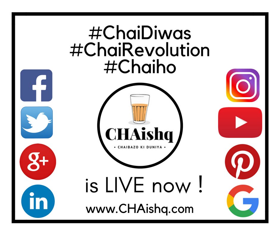 SourabhSanghi's tweet photo. #AshamedOfChaiY Shubh shubh bolo !!
#ChaiDiwas #ChaiRevolution #ChaiHo ! 😇✌️ https://t.co/67jp73PrJC