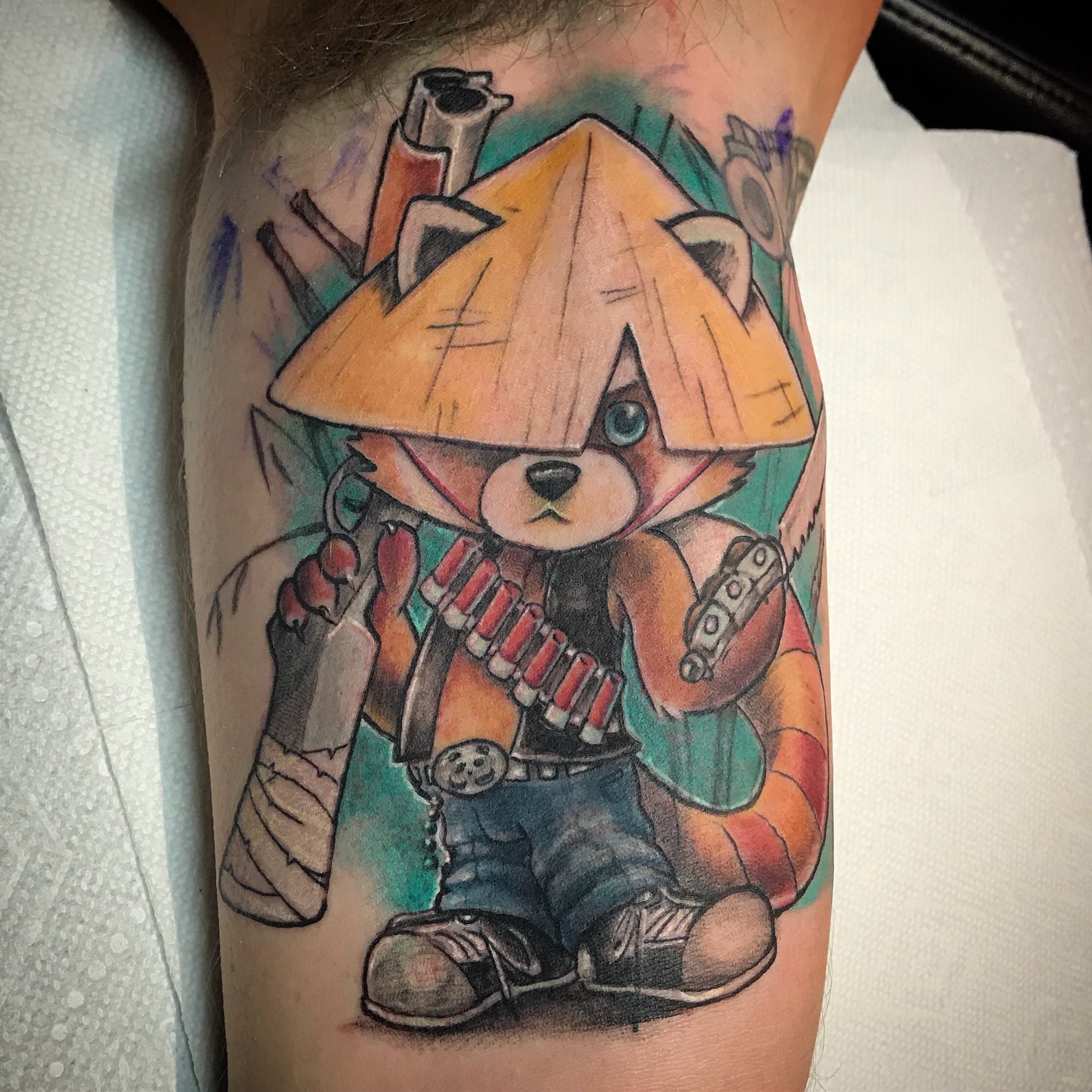 Red panda tattoo by Kegan Hawkins  Post 28669