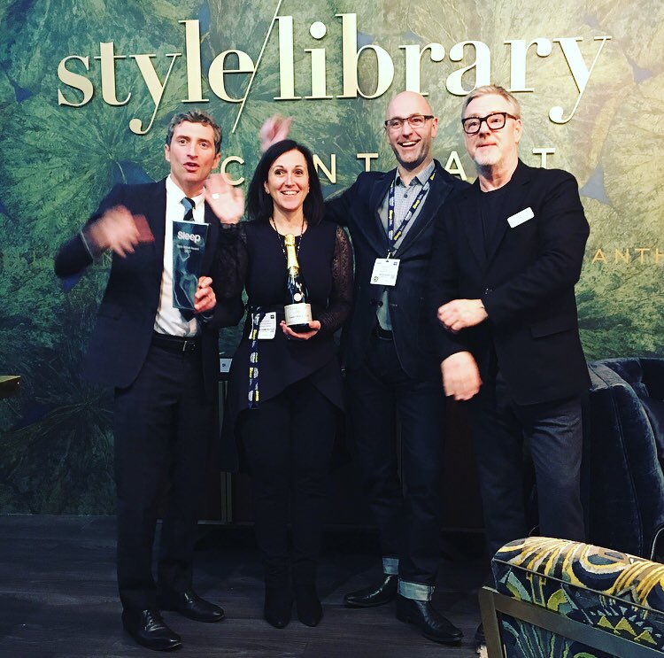 SleepEatEvent's tweet photo. Congratulations to @MyStyleLibrary for winning the Best Stand award #sleep17 https://t.co/BJ0a21hdeN